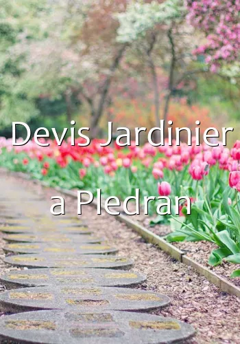 Devis Jardinier a Pledran
