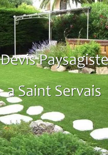 Devis Paysagiste a Saint Servais