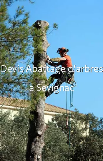 Devis Abattage d'arbres a Sevignac