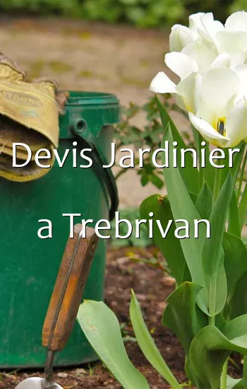 Devis Jardinier a Trebrivan