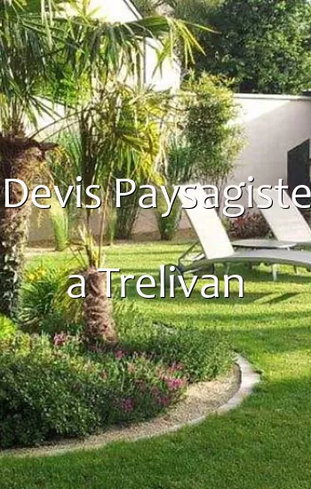 Devis Paysagiste a Trelivan