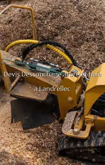 Devis Dessouchage arbre et haie a Landrellec