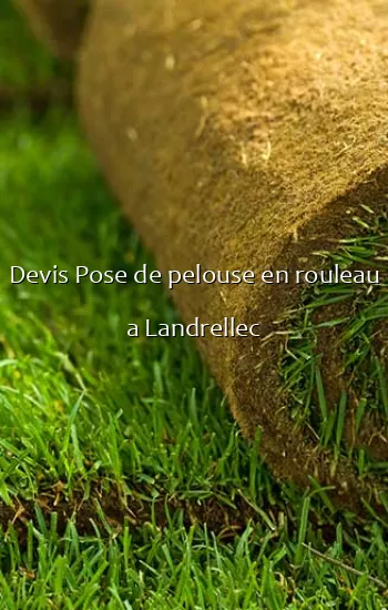 Devis Pose de pelouse en rouleau a Landrellec