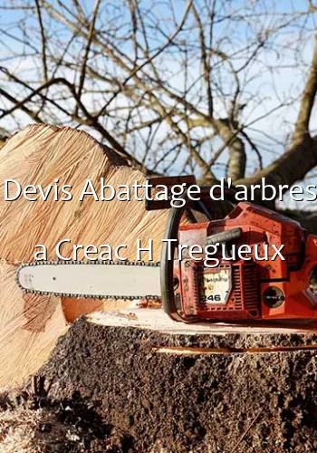 Devis Abattage d'arbres a Creac H Tregueux